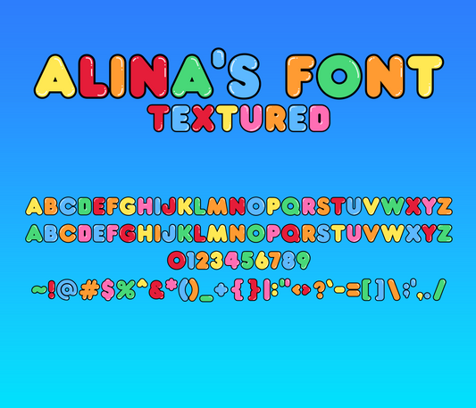 Playful World Creator Font Textured