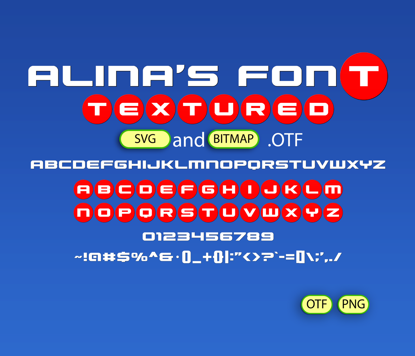 Future Robot Companion Font Textured