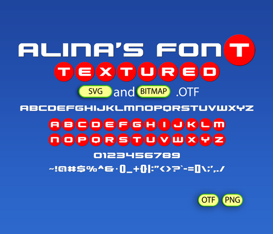 Future Robot Companion Font Textured