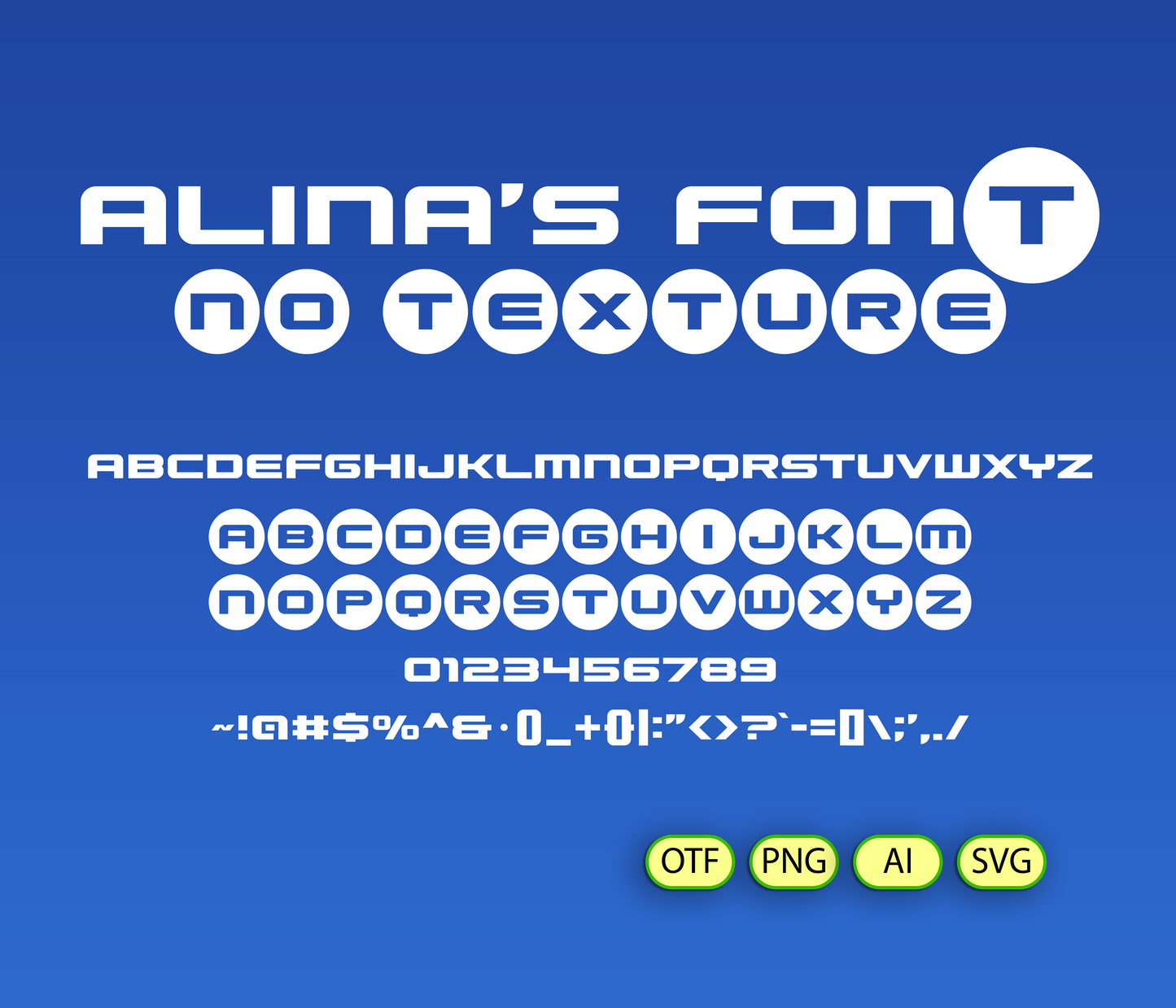 Future Robot Companion Font Textured