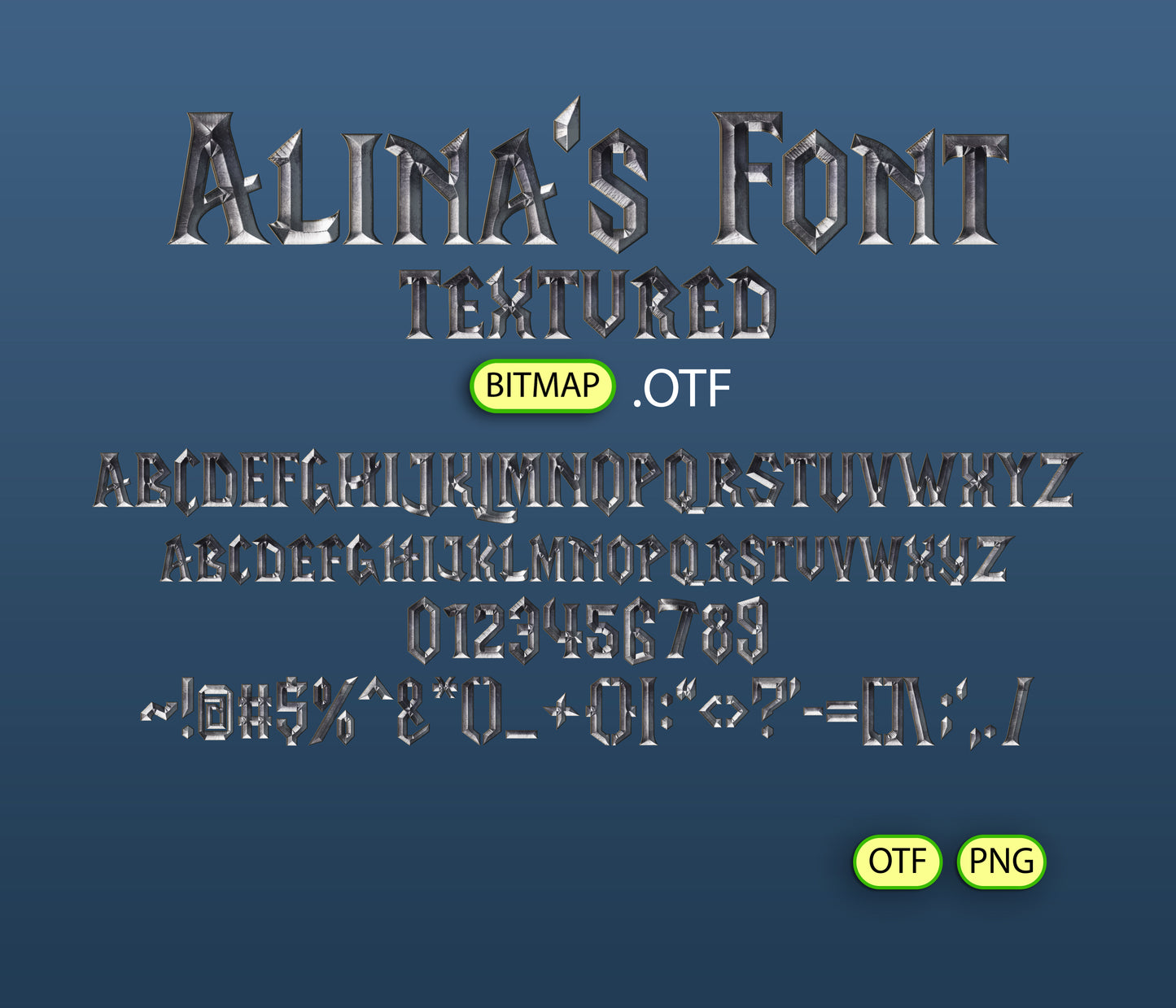 Fantasy Legends Font Textured