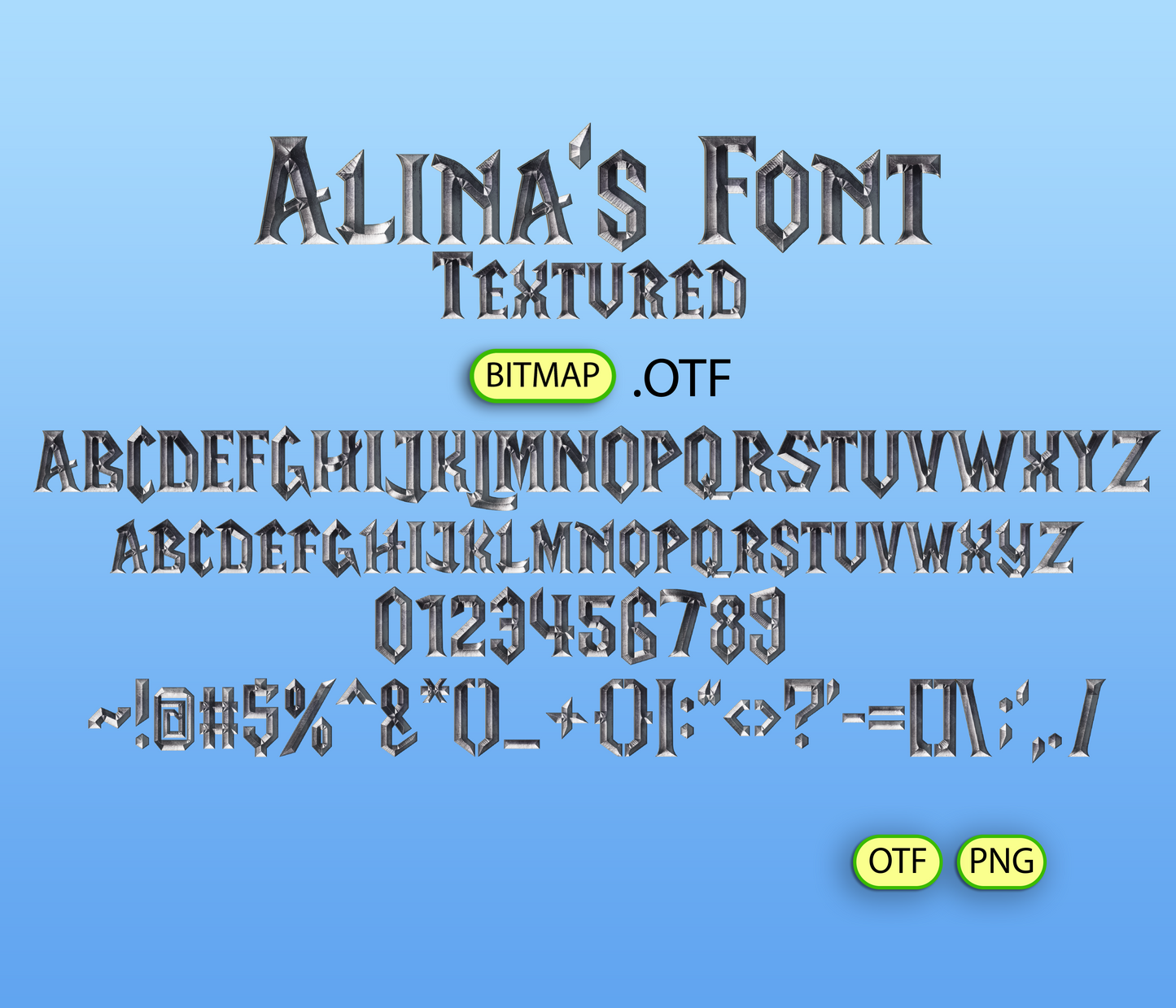 Fantasy Legends Font Textured