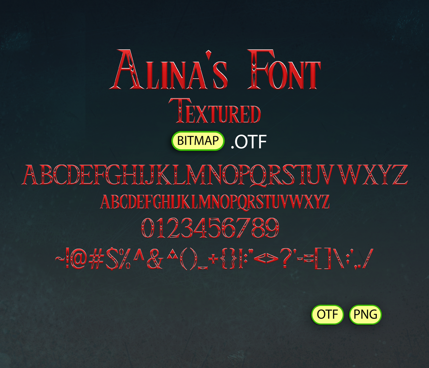 Triforce Guardian Font Textured